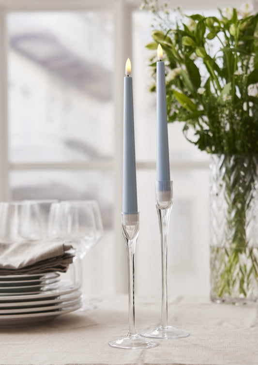 Flamme Candy 2-pack - Ljusblå